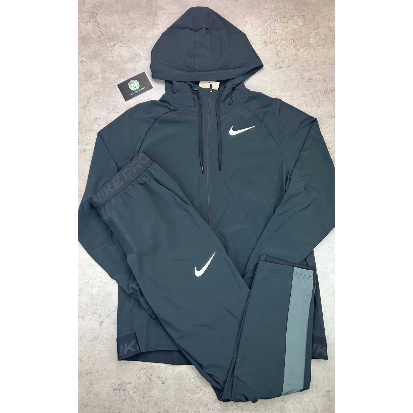 Nike pro sweat discount suit