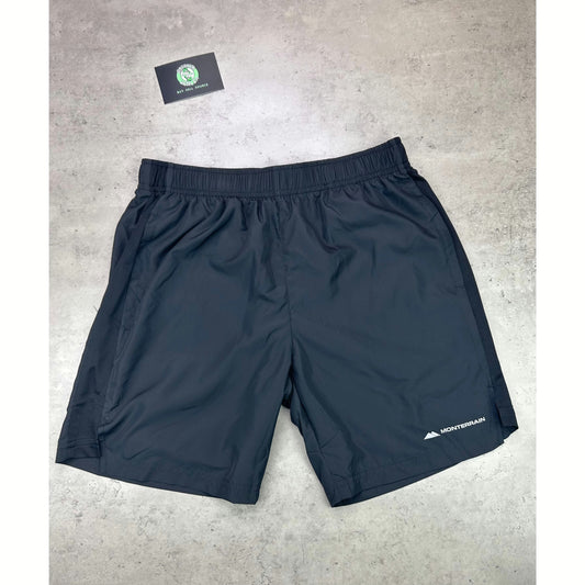 Monterrain Rush Running Shorts “Jet Black”