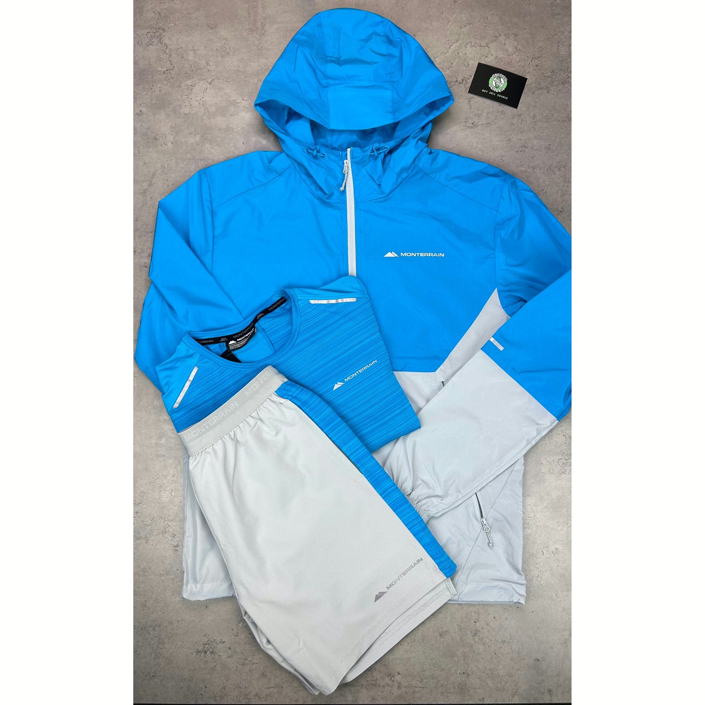 Monterrain Blue/Grey WindRunner 3 Piece Set