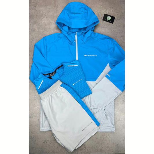 Monterrain Blue/Grey WindRunner 3 Piece Set