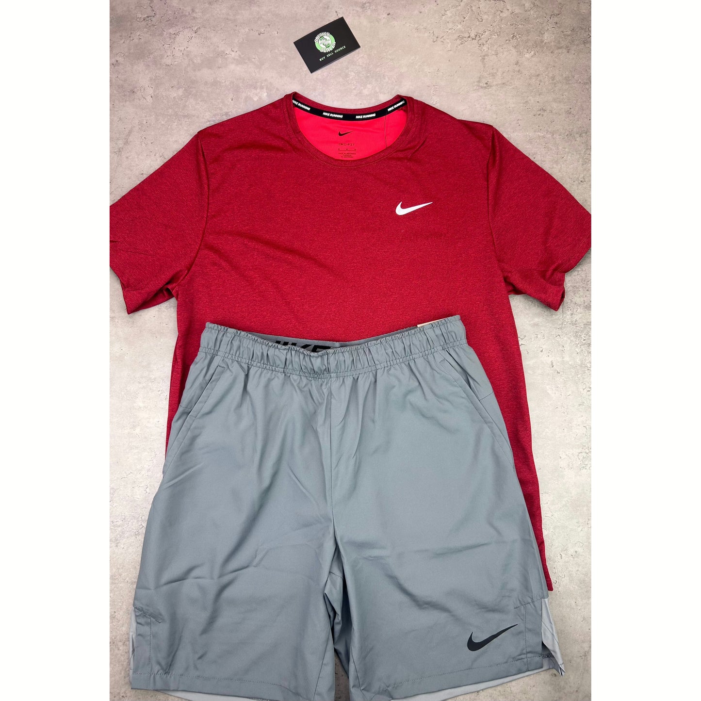 Nike Miler Dri-Fit T-Shirt “Team Red”