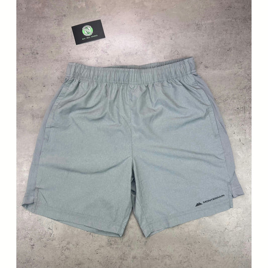 Monterrain Rush Running Shorts “Grey Melange”