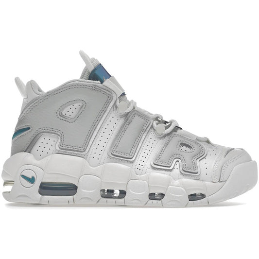 Nike uptempo cheap silver