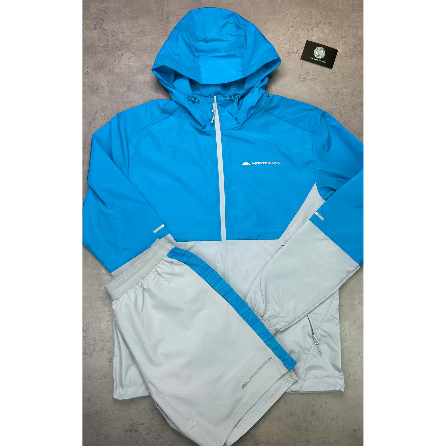 Monterrain Blue/Grey WindRunner 2 Piece Set